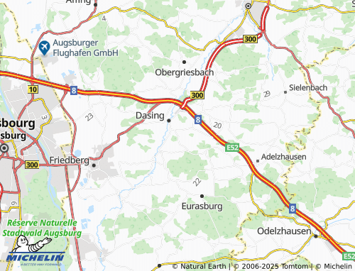 Mapa MICHELIN Sankt Franziskus - ViaMichelin