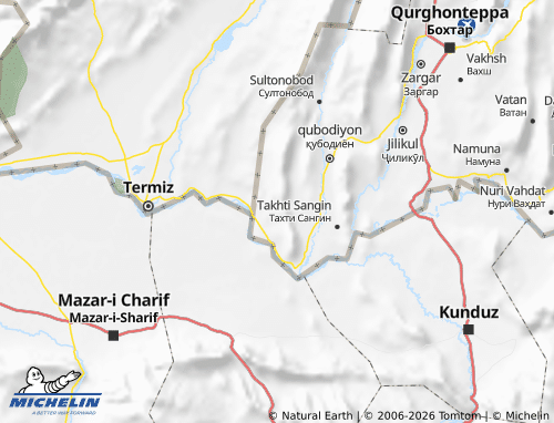 Mappa MICHELIN Nosiri Khusrav - ViaMichelin