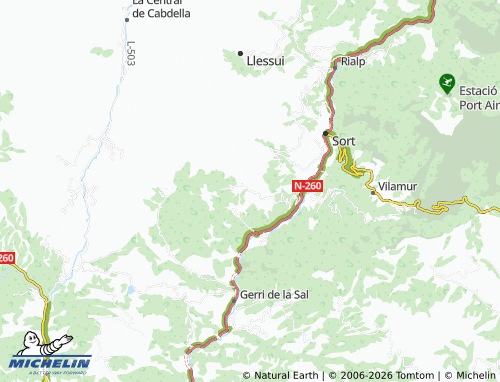 MICHELIN Estach map - ViaMichelin