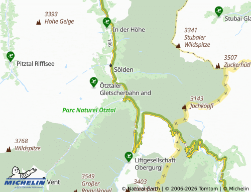 MICHELIN Zwieselstein map - ViaMichelin