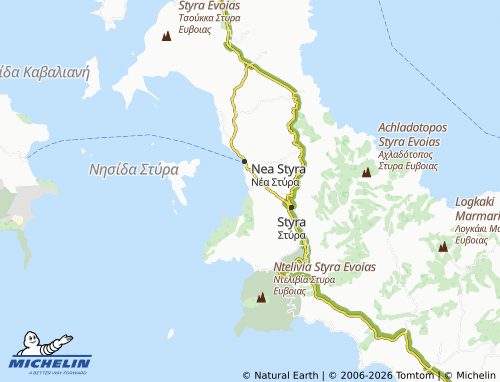 Carte MICHELIN Lefka - ViaMichelin