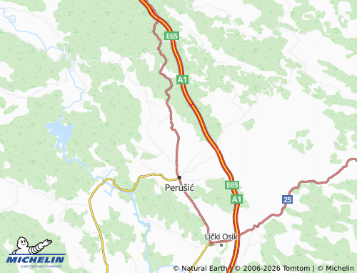 Mapa MICHELIN Kvarte - ViaMichelin