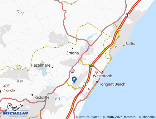 MICHELIN Waterways map - ViaMichelin