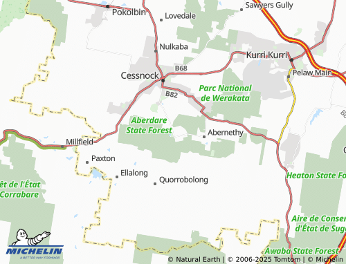Mappa MICHELIN Kitchener - ViaMichelin