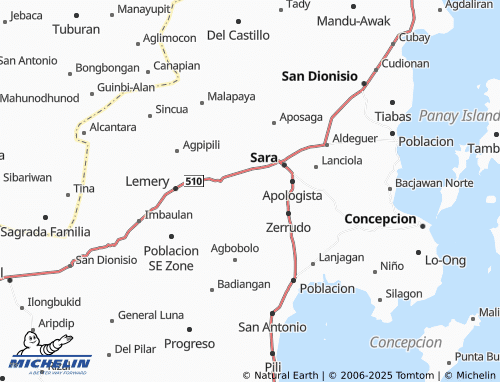 MICHELIN-Landkarte Bagaygay - ViaMichelin
