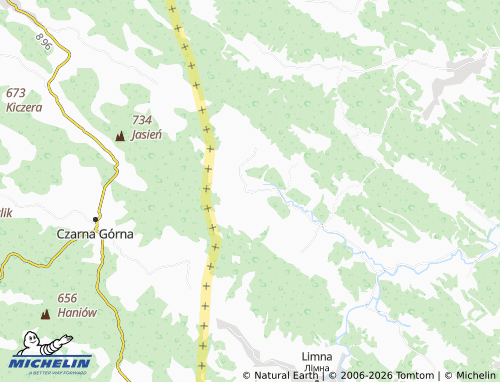 Mapa MICHELIN Mshanets - ViaMichelin