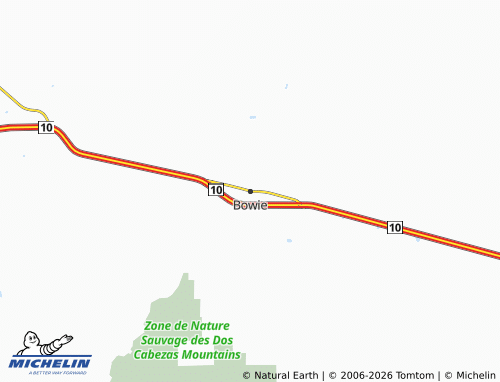 Mappa MICHELIN Bowie - ViaMichelin