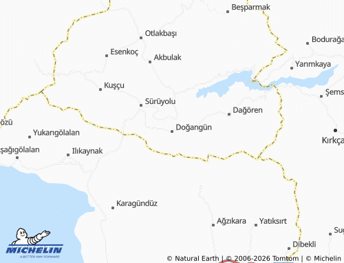 Mapa MICHELIN Doğangün - ViaMichelin