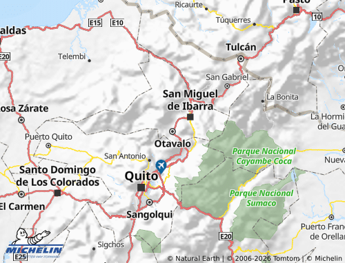 Mapa MICHELIN Otavalo - ViaMichelin