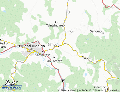 Mapa MICHELIN Arboledas - ViaMichelin