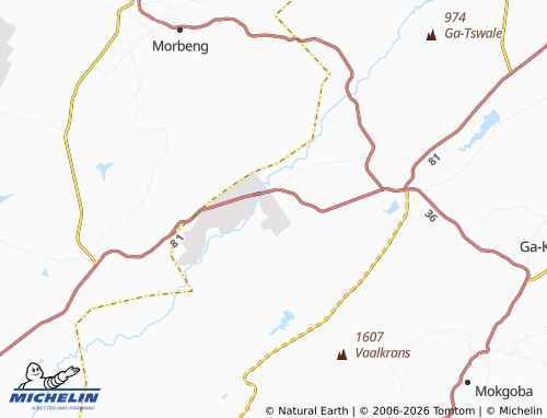 Mappa MICHELIN Mantsha - ViaMichelin