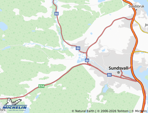 Carte MICHELIN Kungsnäs - ViaMichelin