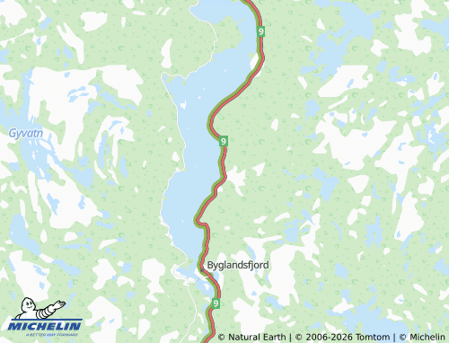 Kaart MICHELIN Grendi - ViaMichelin