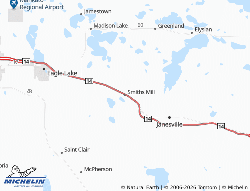 Mappa MICHELIN Smiths Mill - ViaMichelin