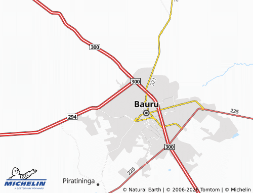 Mapa MICHELIN Parque Roosevelt - ViaMichelin