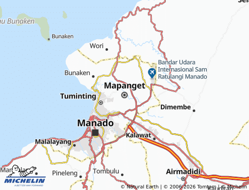MICHELIN Mapanget map - ViaMichelin