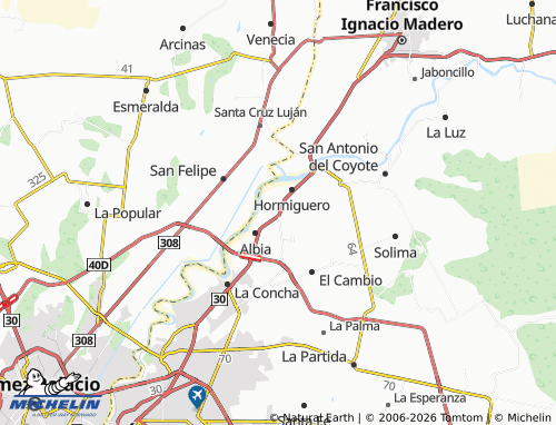 Mappa MICHELIN Escuadrón Doscientos Uno - ViaMichelin