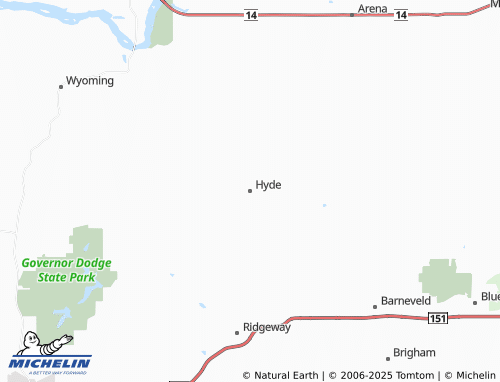 MICHELIN Hyde map - ViaMichelin