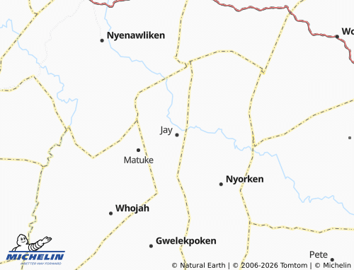Mappa MICHELIN Jay - ViaMichelin