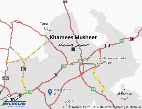 MICHELIN-Landkarte Maslawm - ViaMichelin