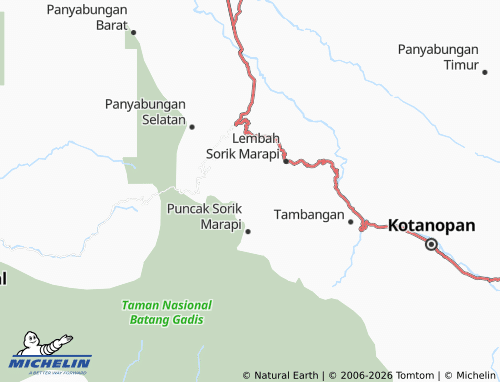 Mappa MICHELIN Sibanggor Tonga - ViaMichelin