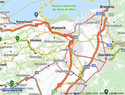 MICHELIN Kobel map - ViaMichelin