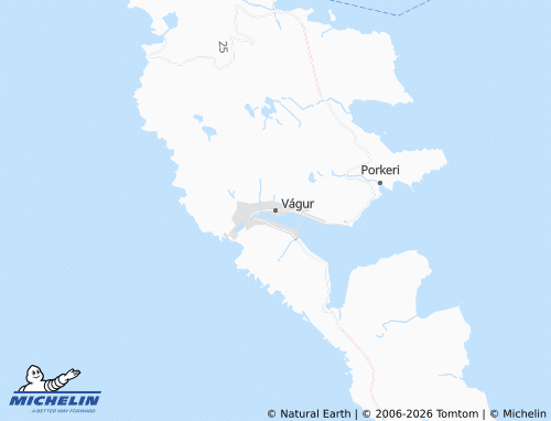 Mappa MICHELIN Vágur - ViaMichelin