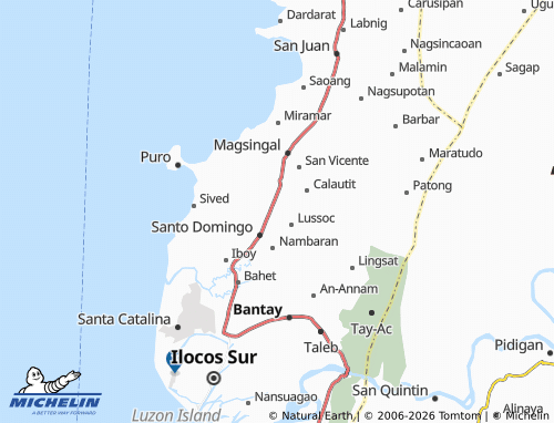 MICHELIN Paras map - ViaMichelin