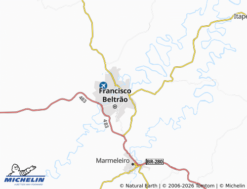 Mappa MICHELIN Luther King - ViaMichelin