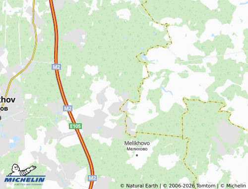 Carte MICHELIN Stroydetal' SNT - ViaMichelin