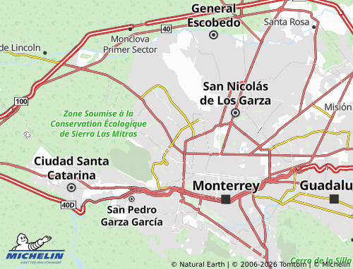 MICHELIN San Francisco Asís map - ViaMichelin