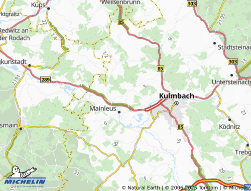 Mappa MICHELIN Wernstein - ViaMichelin