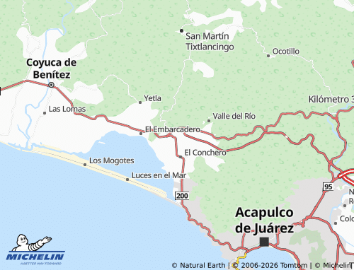 Mappa MICHELIN Santa Cruz - ViaMichelin