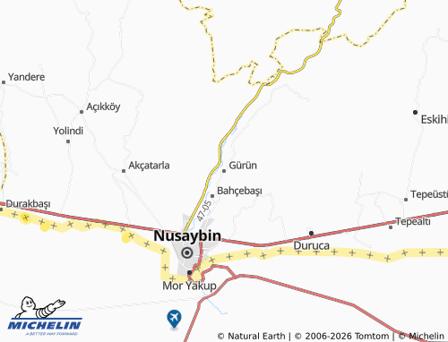 Mappa MICHELIN Gürün - ViaMichelin