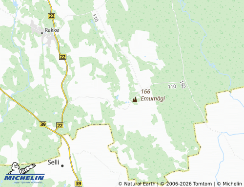 Carte MICHELIN Mäiste - ViaMichelin