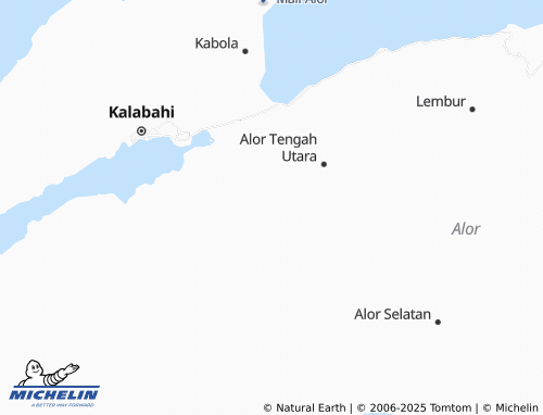 MICHELIN Welai Selatan map - ViaMichelin
