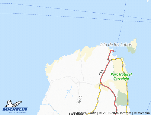 MICHELIN El Jablito map - ViaMichelin