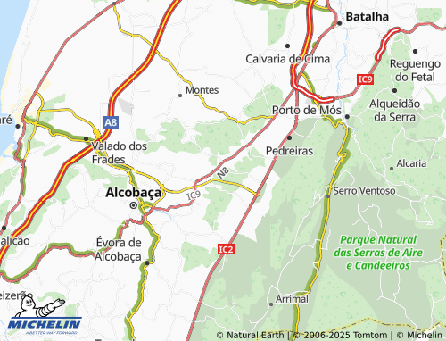 MICHELIN Quinta do Mogo map - ViaMichelin