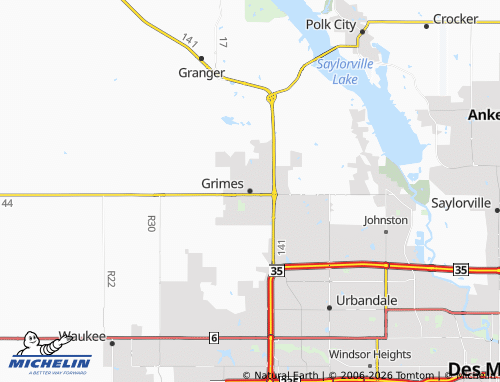 Mappa MICHELIN Grimes - ViaMichelin