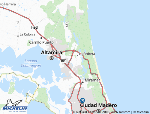MICHELIN-Landkarte Fundadores de Altamira - ViaMichelin