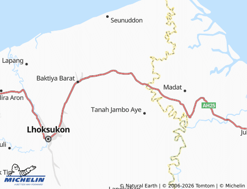Mappa MICHELIN Glumpang Payong - ViaMichelin