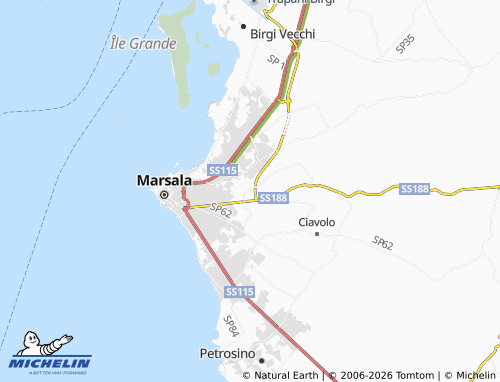 MICHELIN Niuri map - ViaMichelin