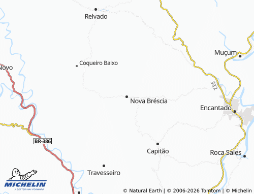 Mapa MICHELIN Nova Bréscia - ViaMichelin