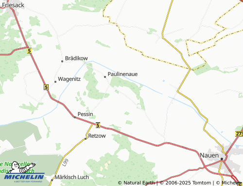 MICHELIN Bienenfarm map - ViaMichelin