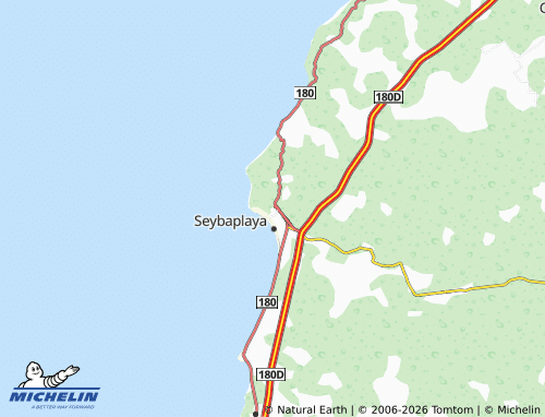 MICHELIN Frutales map - ViaMichelin
