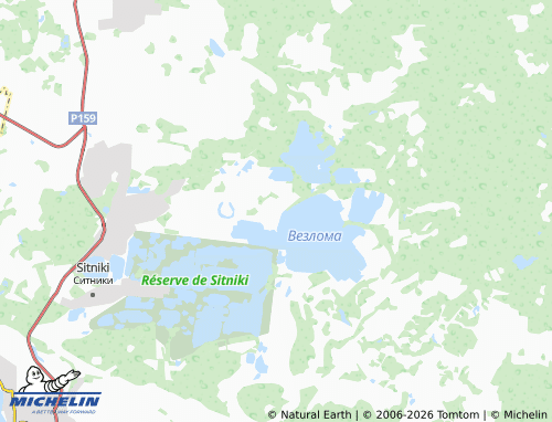 MICHELIN-Landkarte Nagornyy - ViaMichelin