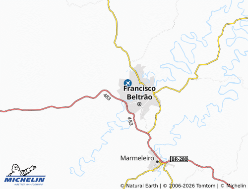 Mapa MICHELIN São Francisco - ViaMichelin