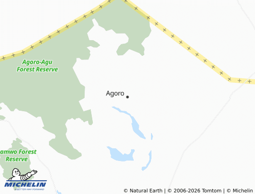 Mappa MICHELIN Agoro - ViaMichelin