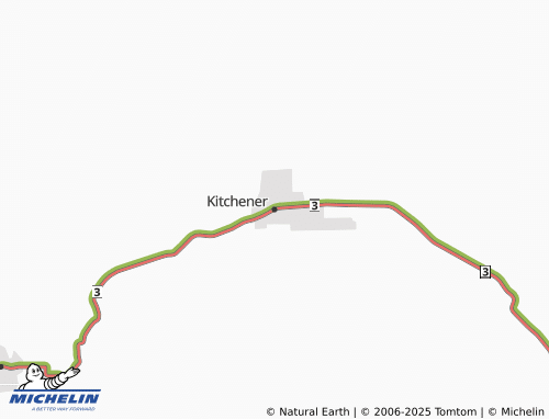 MICHELIN Kitchener map - ViaMichelin