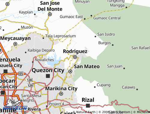 Mappa MICHELIN Rodriguez - ViaMichelin